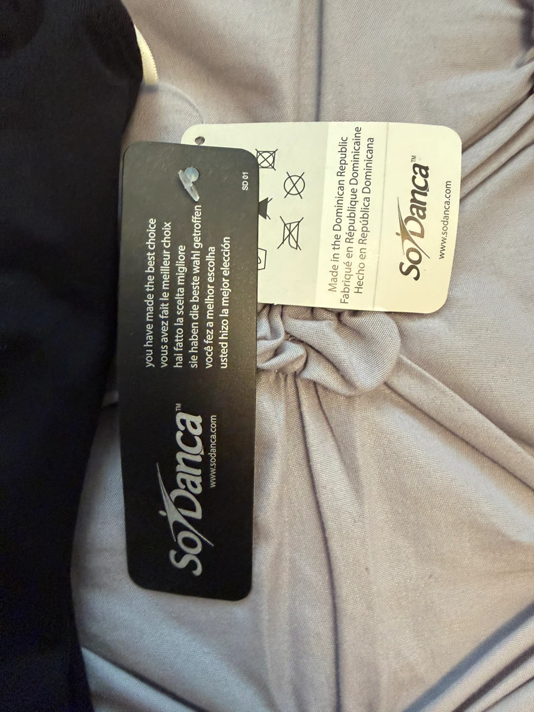 So Danca Leotard Black Size L - photo 3