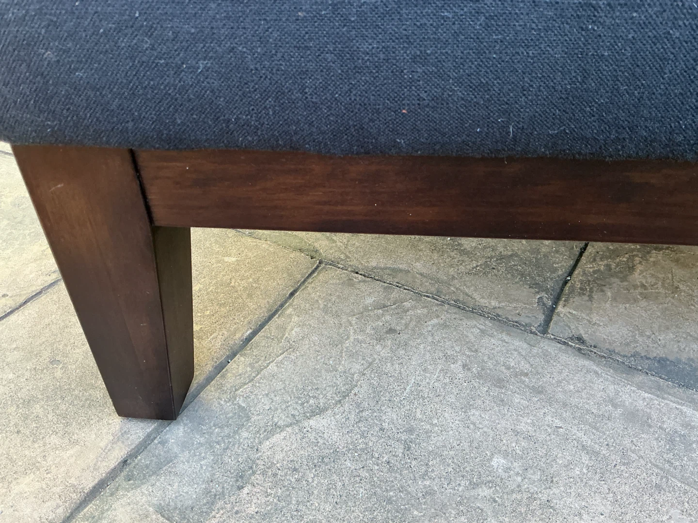 Two dark grey accent chairs - photo 3