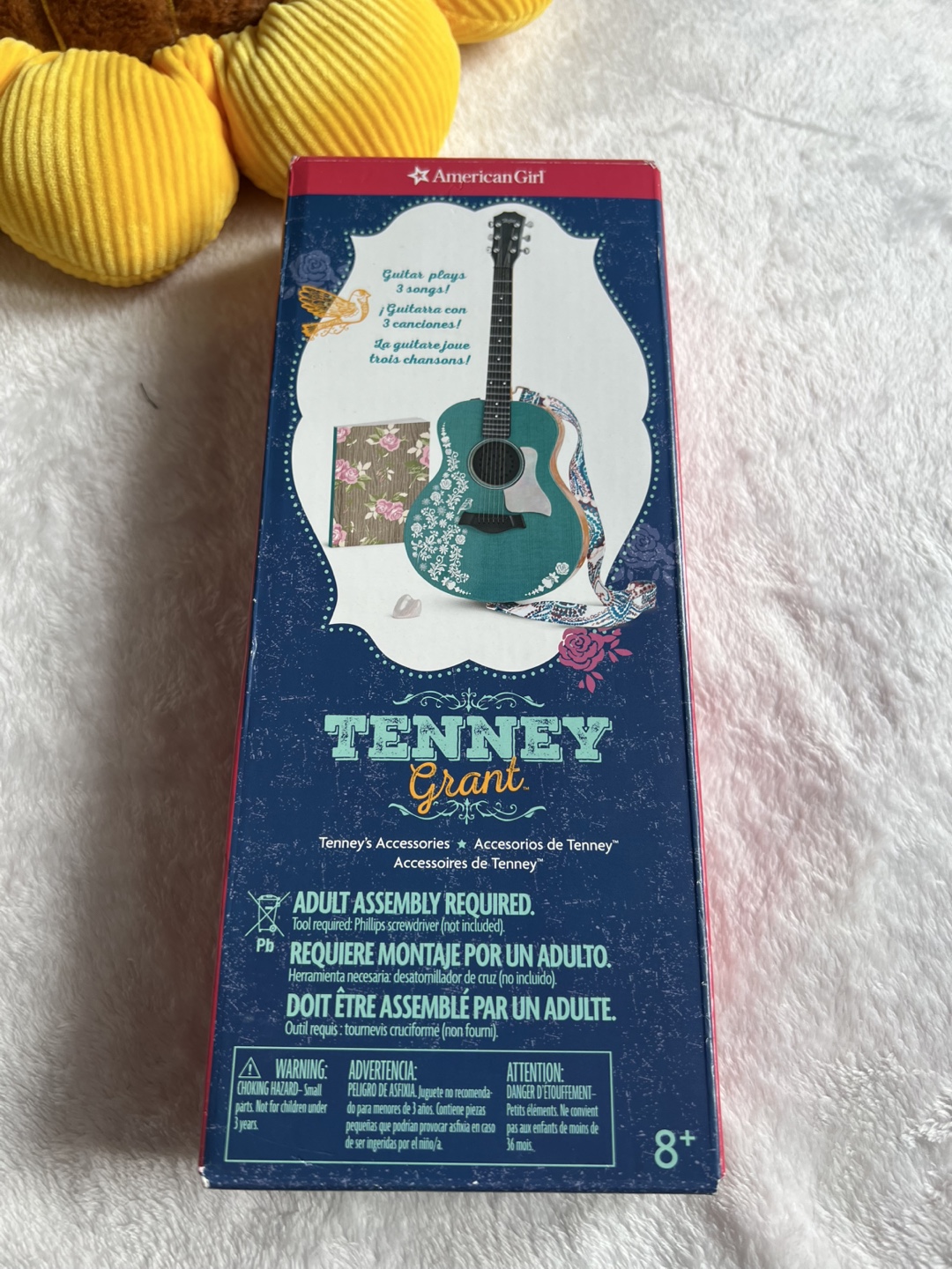 American Girl Tenney Grant Guitar with 3 Songs