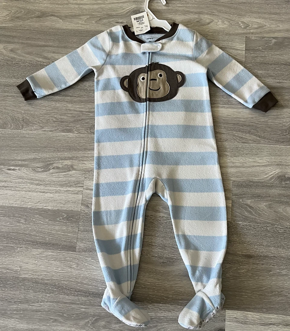 Carter's Toddler Fleece Sleepers Size 2T - photo 4