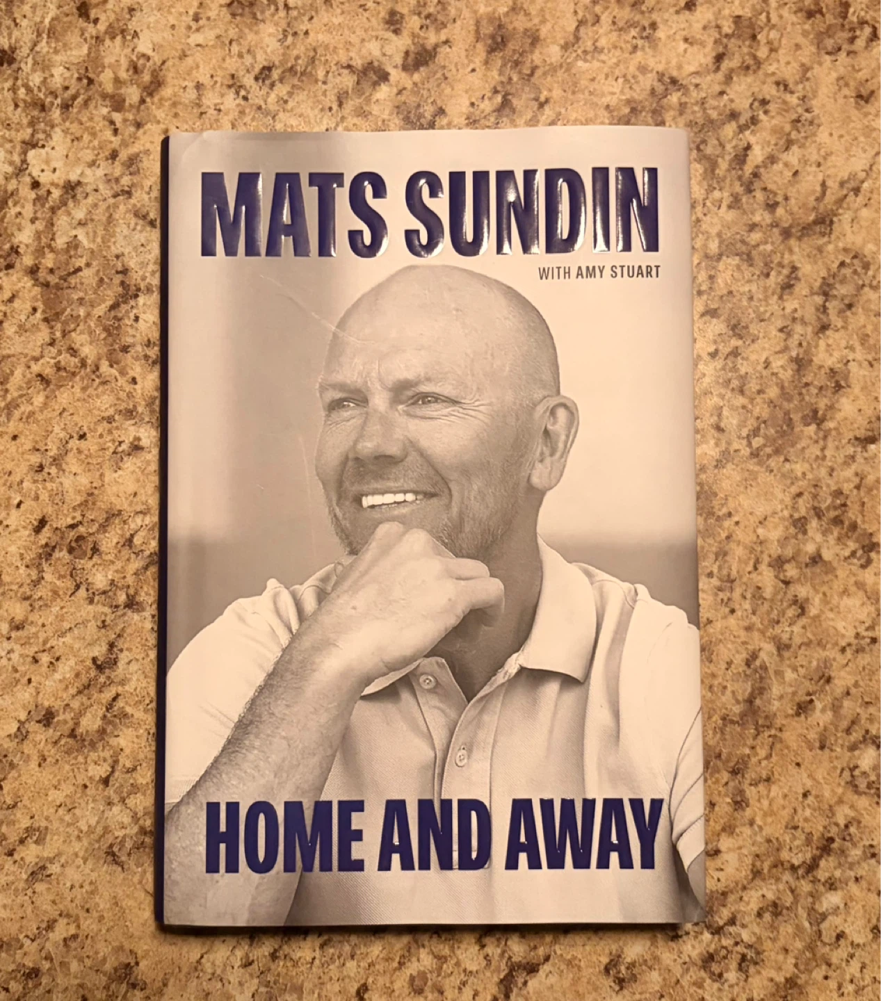 Hardcover Book: “Home And Away” by Mats Sundin