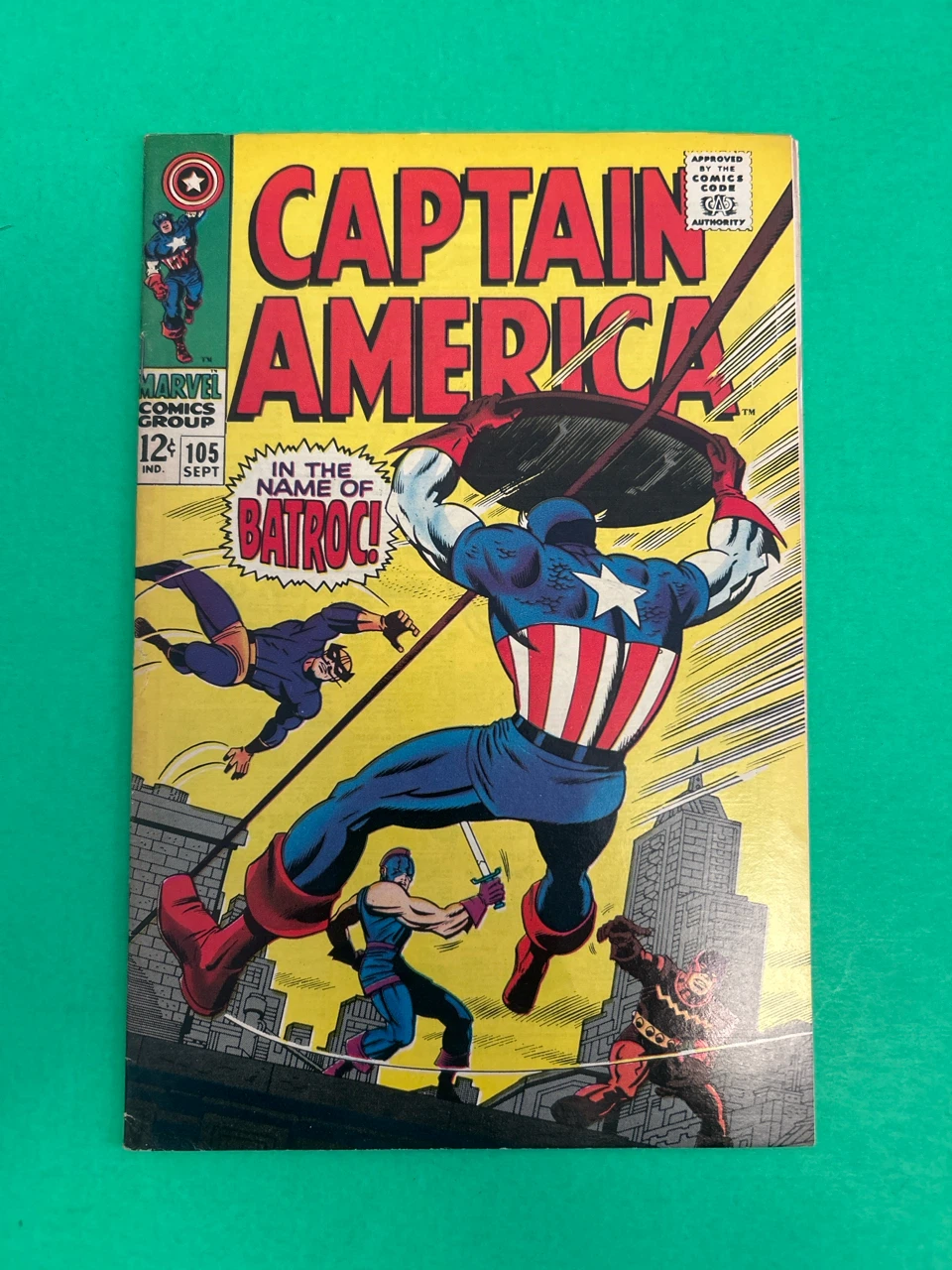 Captain America #105 Comic Book