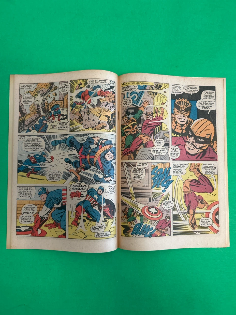 Captain America #105 Comic Book - photo 5