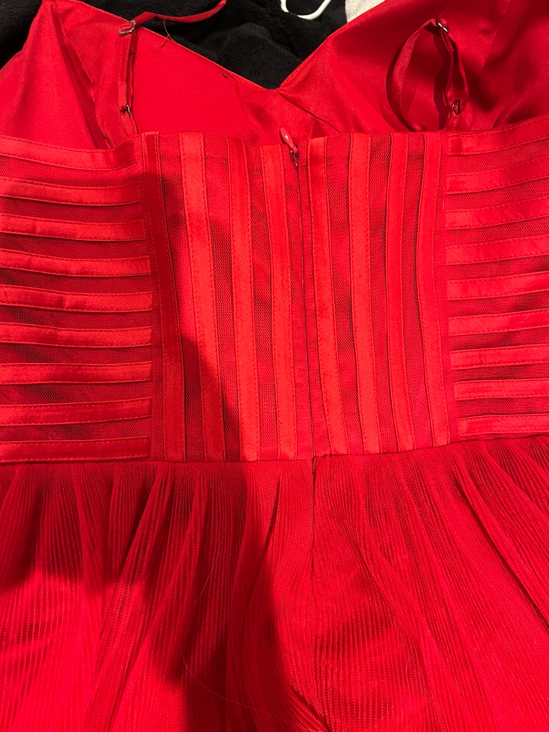 Guess by Marciano Red Pleated Dress - photo 4