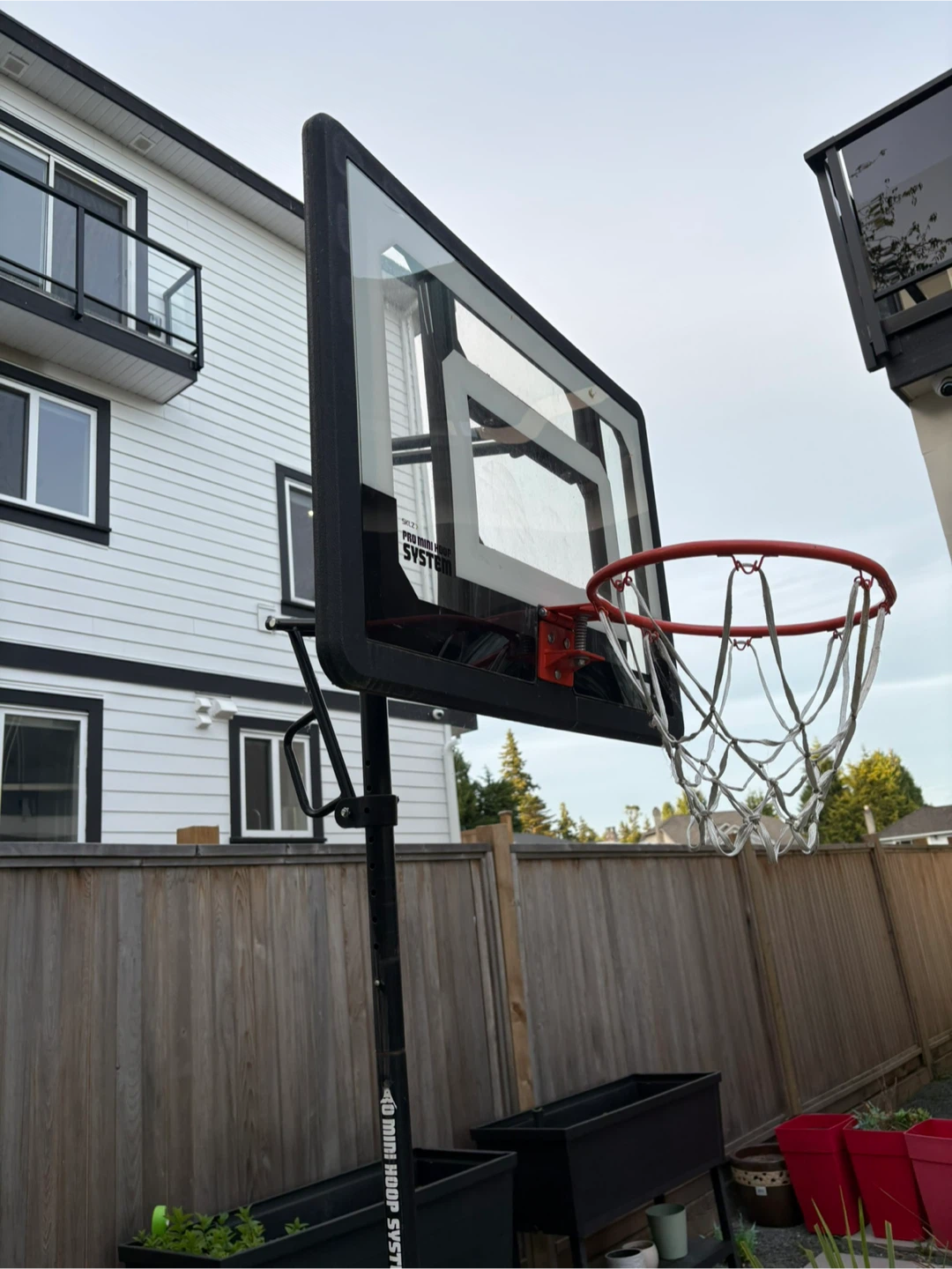 Adjustable Basketball Hoop System