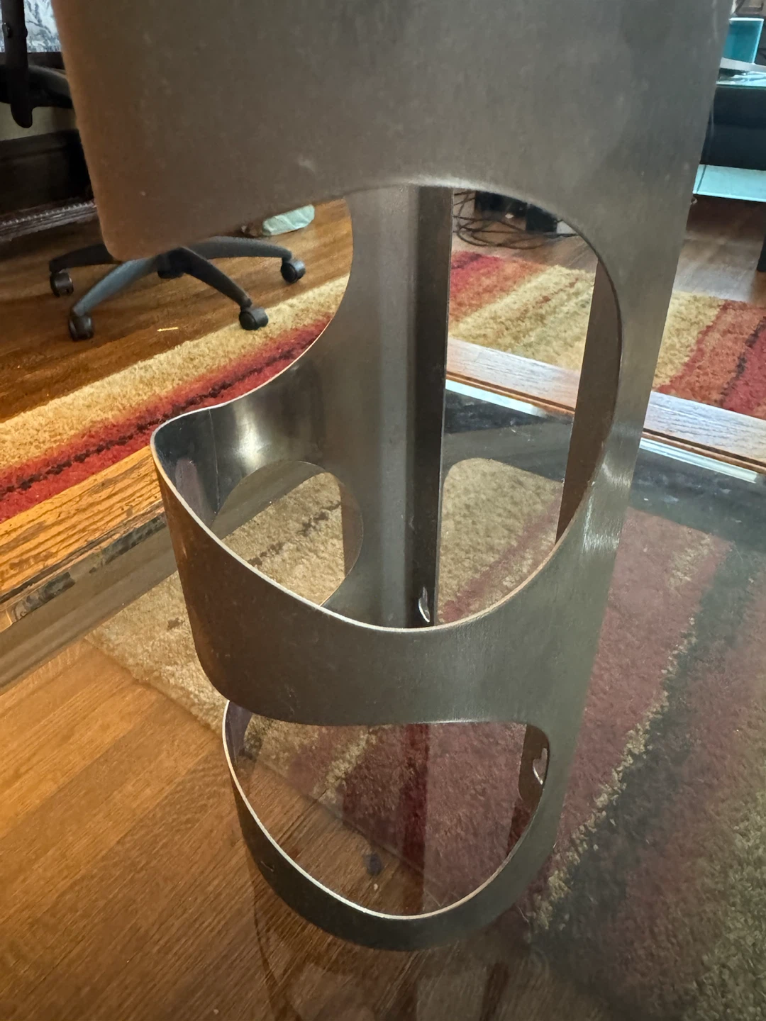 Wall-Mounted Metal Wine Rack - photo 3