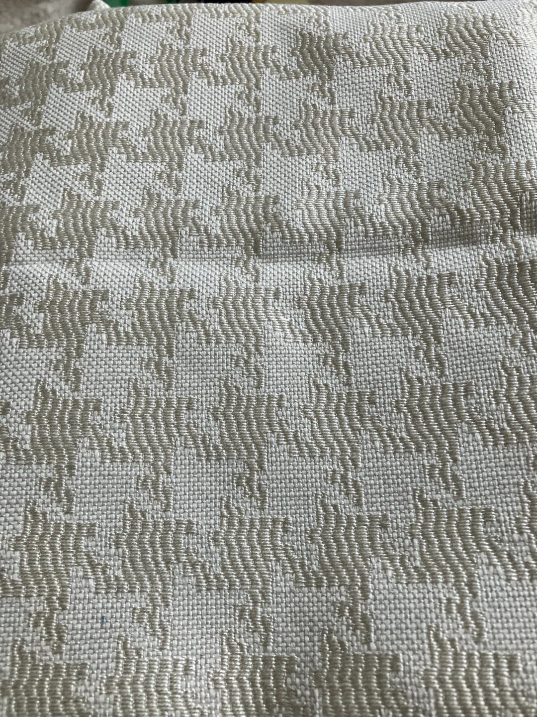 Textured Beige Fabric Piece - photo 2