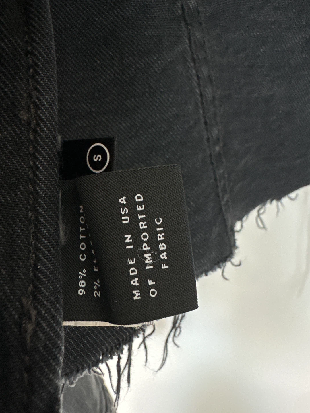 GRLFRND Smokey grey Black Denim Jacket - photo 4
