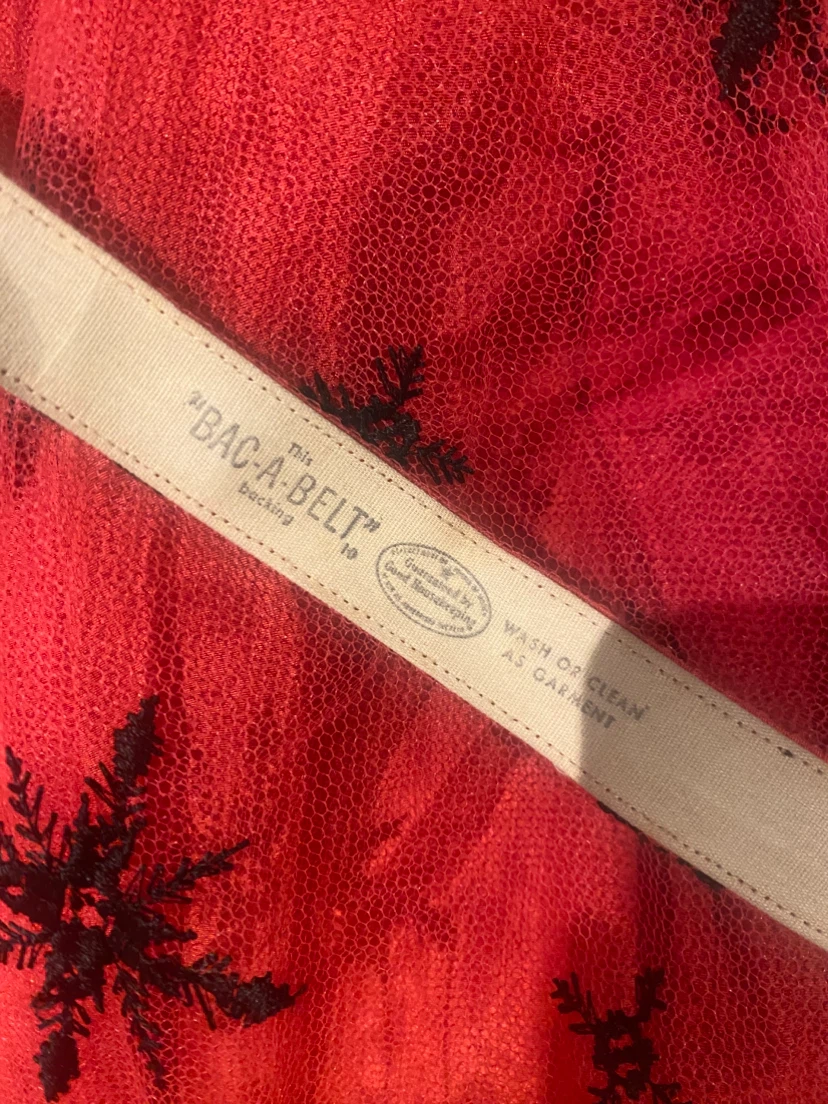 Vintage hot pink and black star print halter dress - photo 3