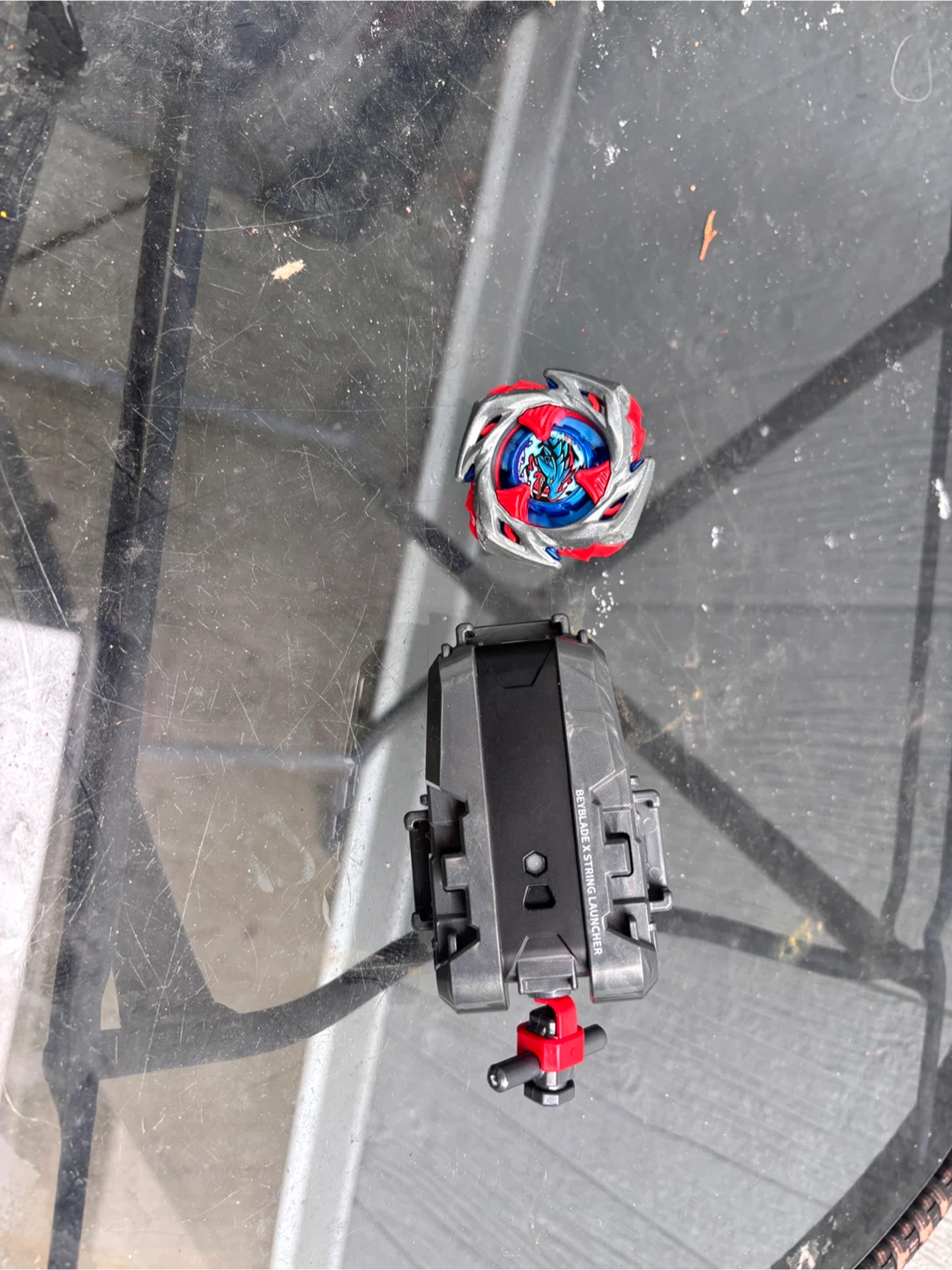 Beyblade X Impact Drake Takara Tomy and string launcher