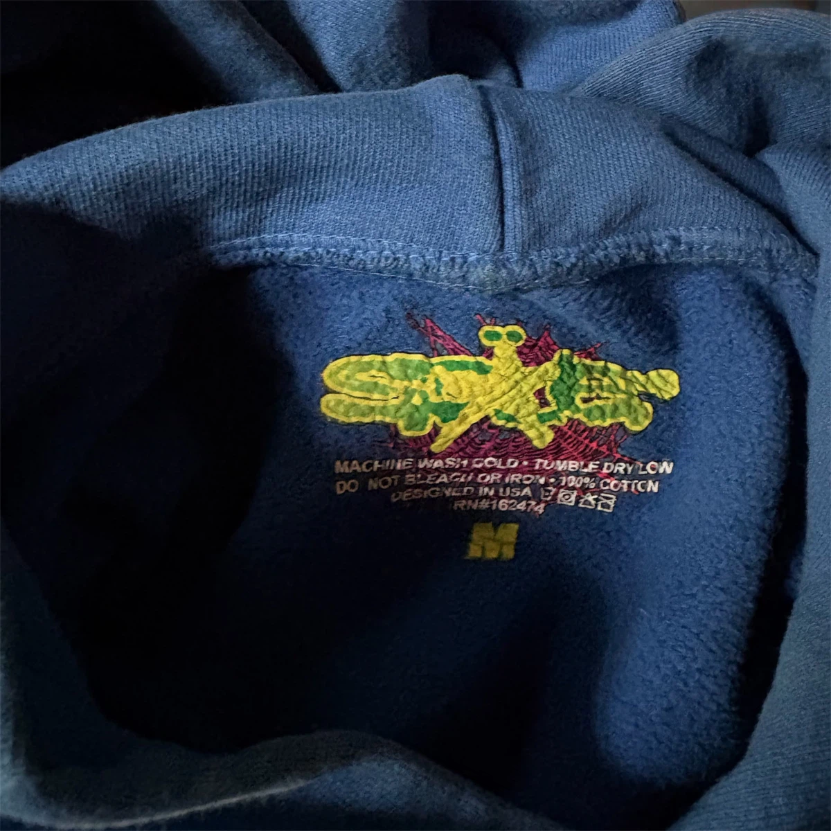 Sp5der Hoodie Blue - photo 2
