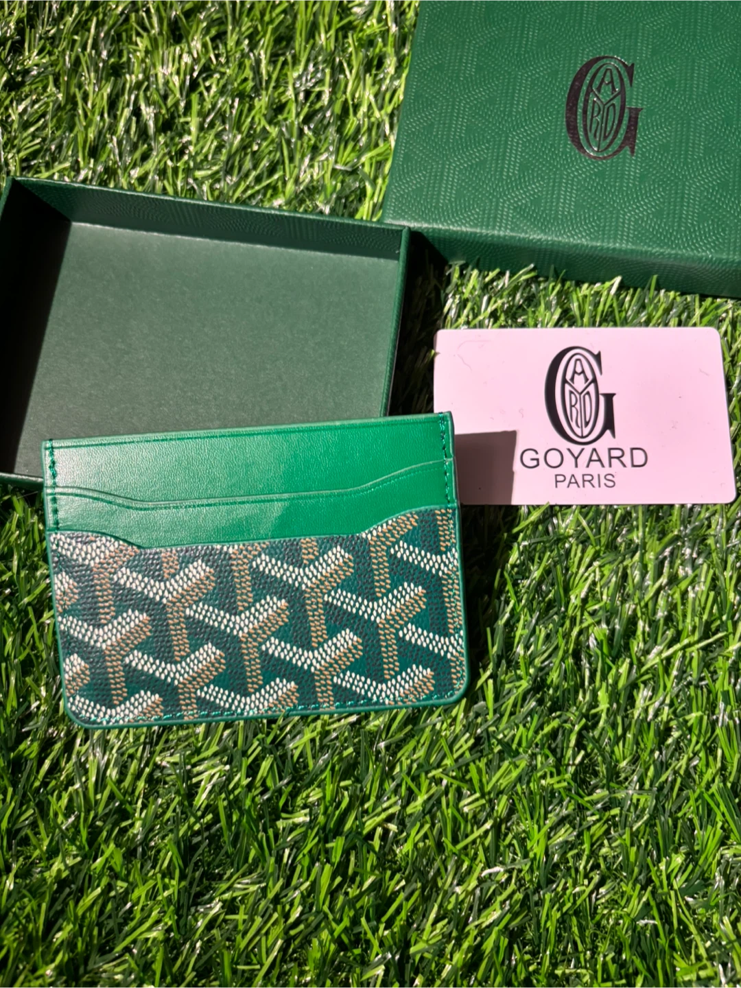 Goyard Green Cardholder - photo 2