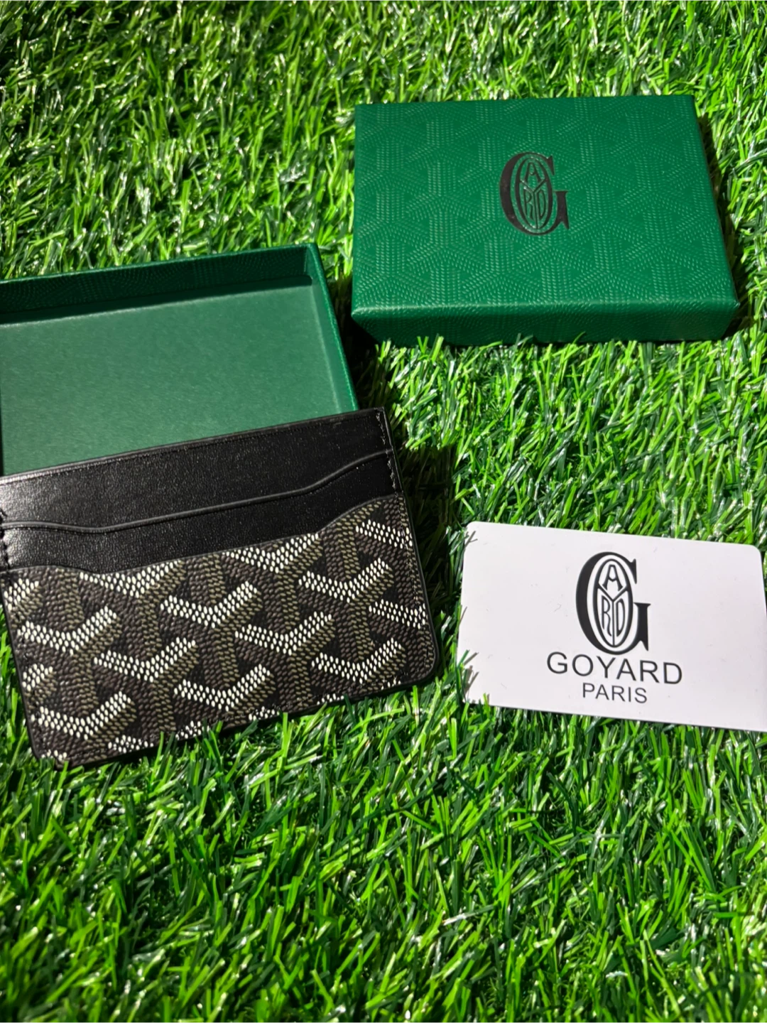 Goyard Card Holder with Box - photo 2