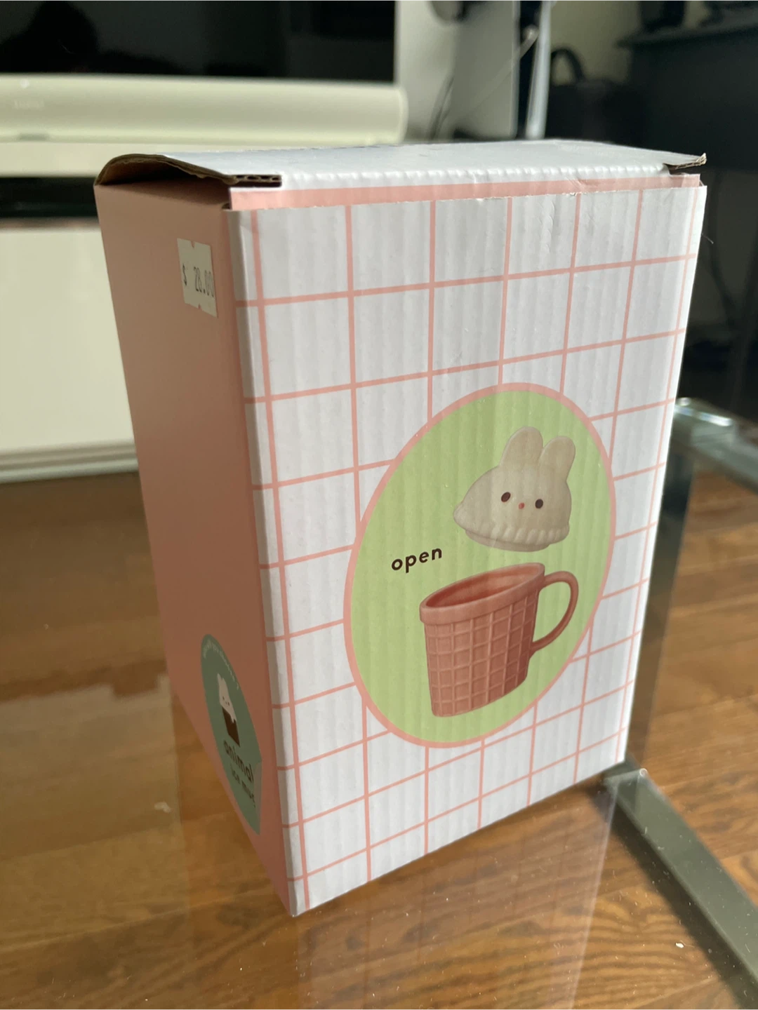 Cute Bunny Mug with Lid
