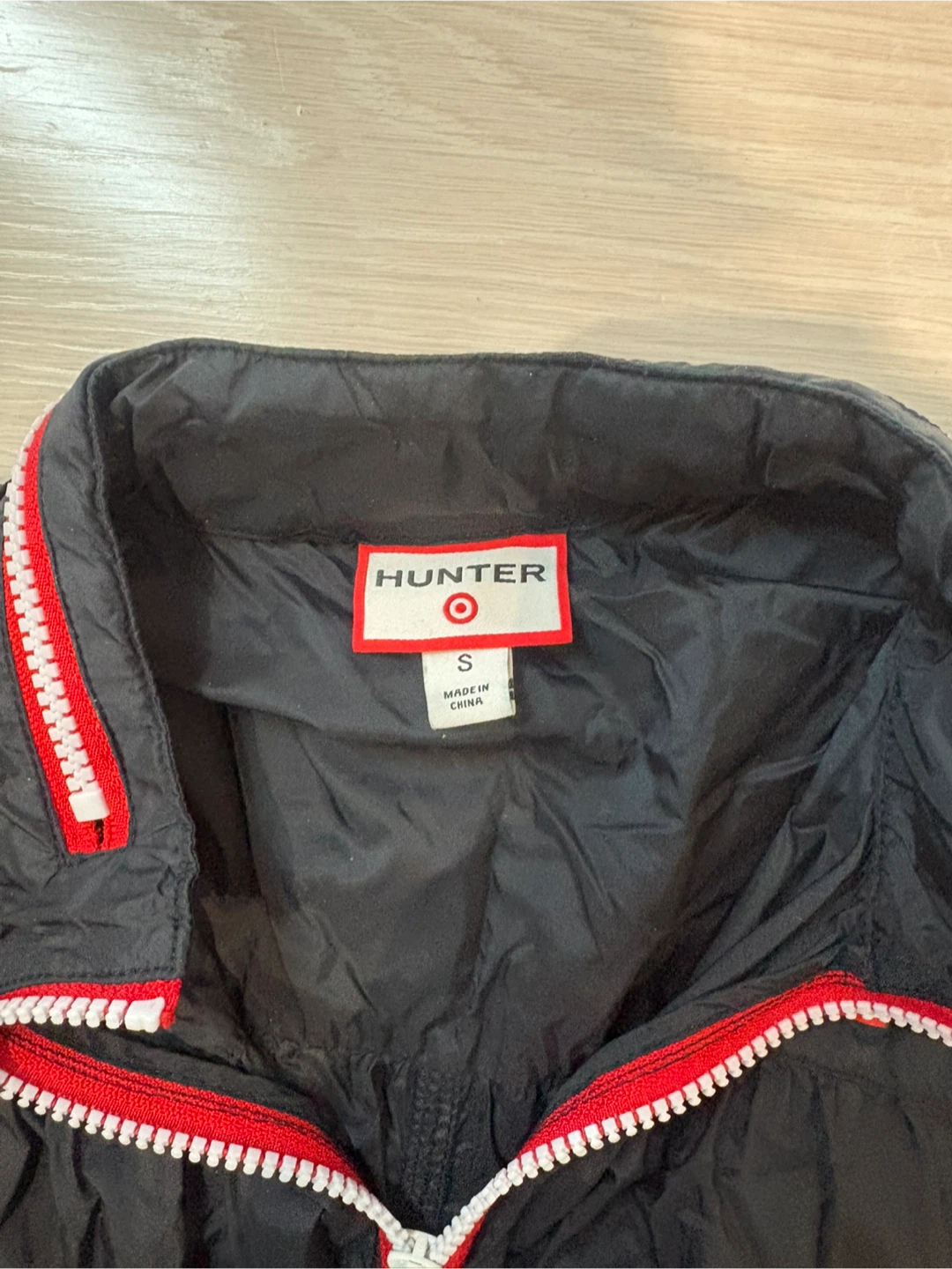 NWT Hunter for Target Limited  Black Packable Hooded Dress S - photo 2