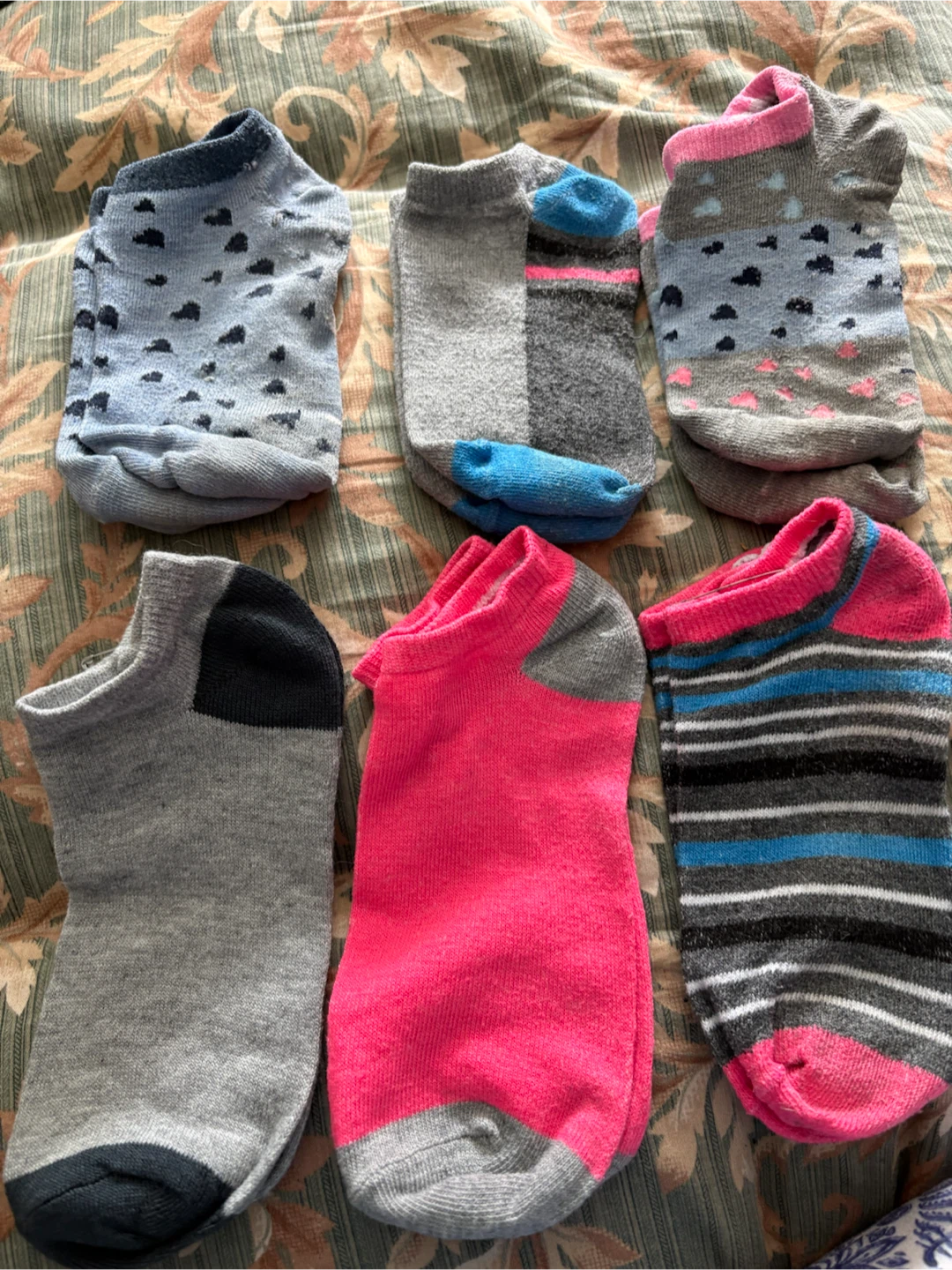 Set of 6 Women's Ankle Socks