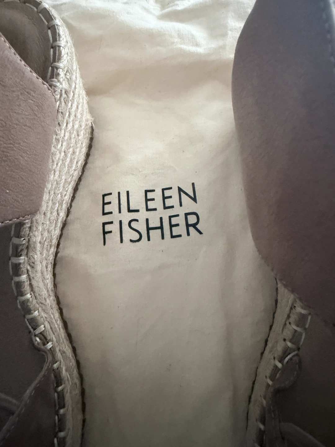 Eileen Fisher Suede Espadrille Wedges - photo 4