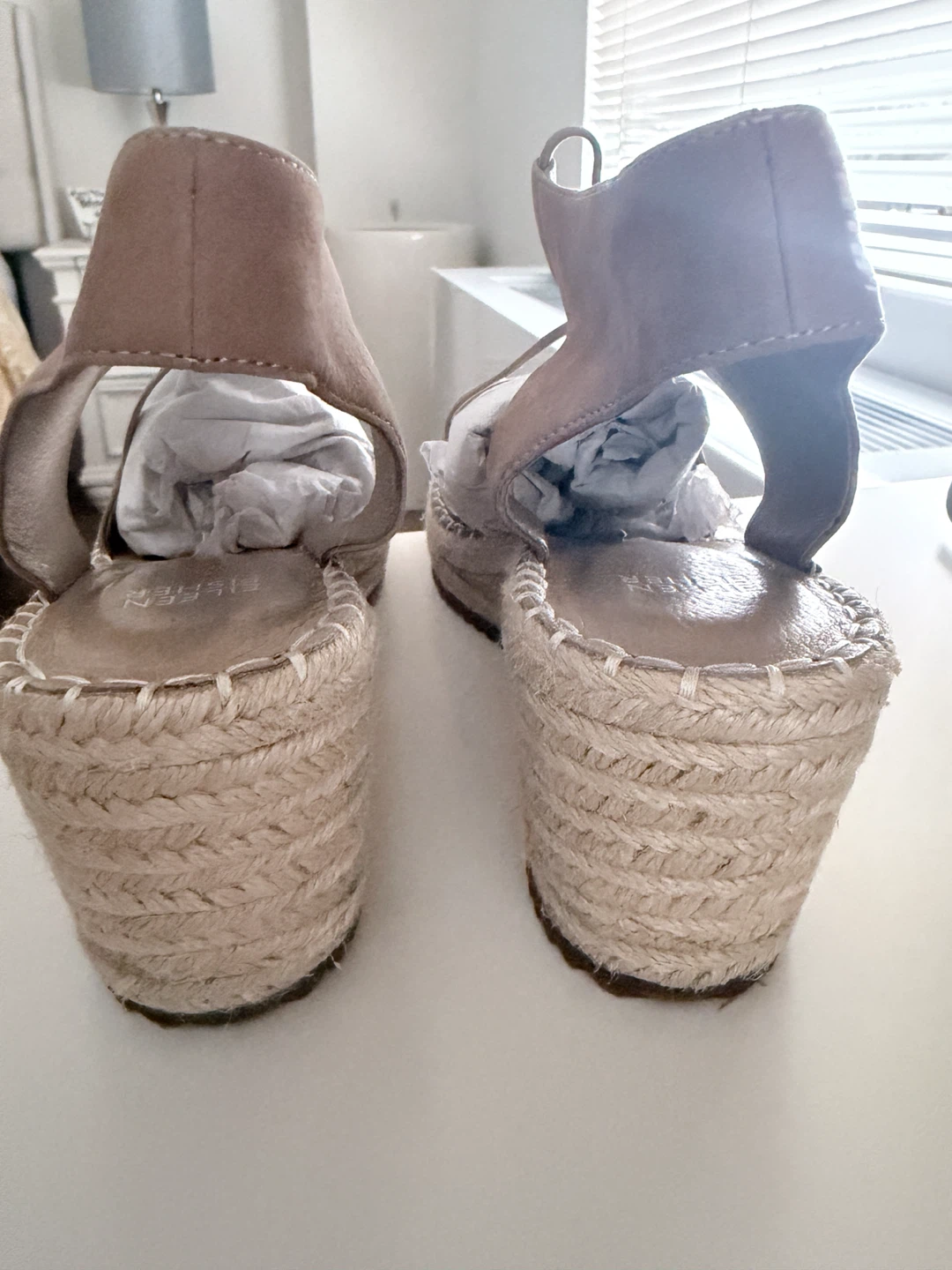 Eileen Fisher Suede Espadrille Wedges - photo 5