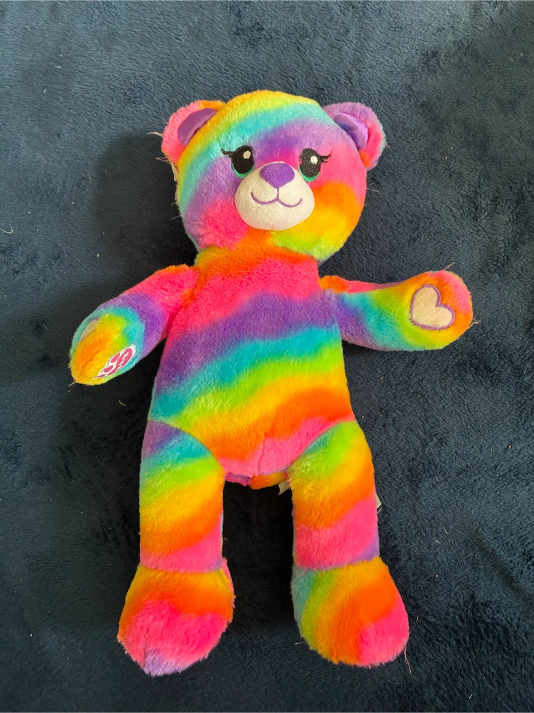 Build-A-Bear Rainbow Bear Plush