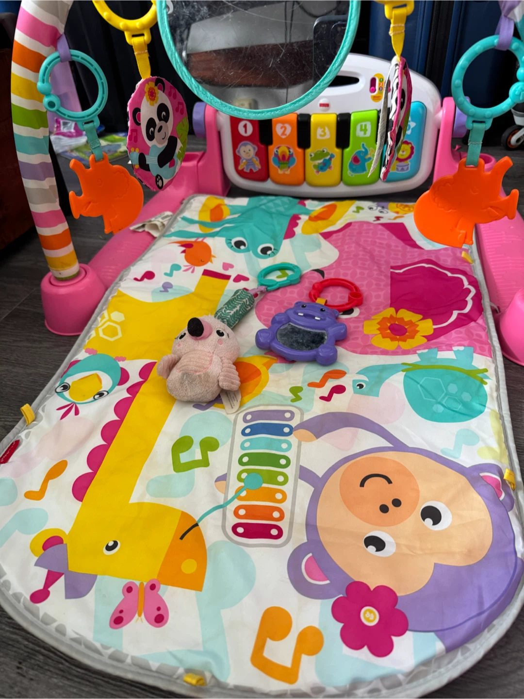 Fisher-Price Deluxe Kick & Play Piano Gym