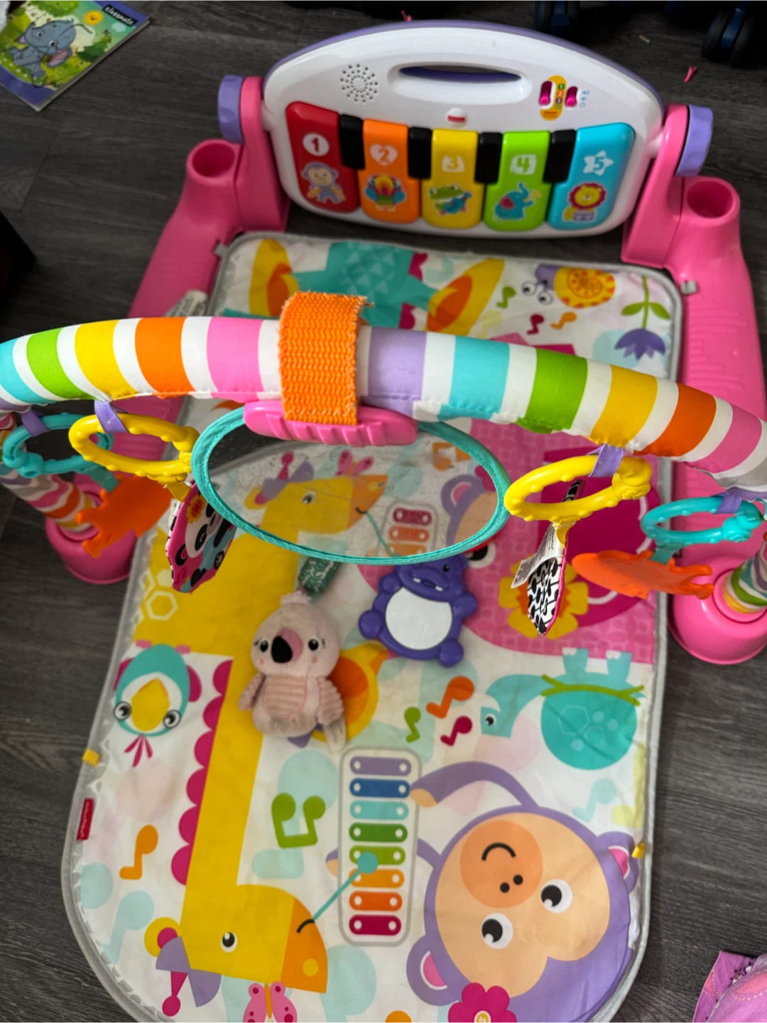 Fisher-Price Deluxe Kick & Play Piano Gym - photo 2