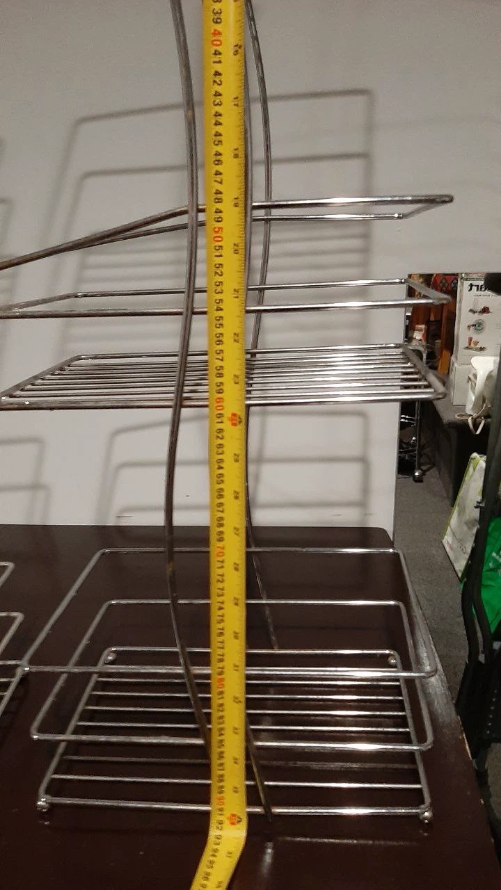 Chrome Wire Shelving Unit - photo 2