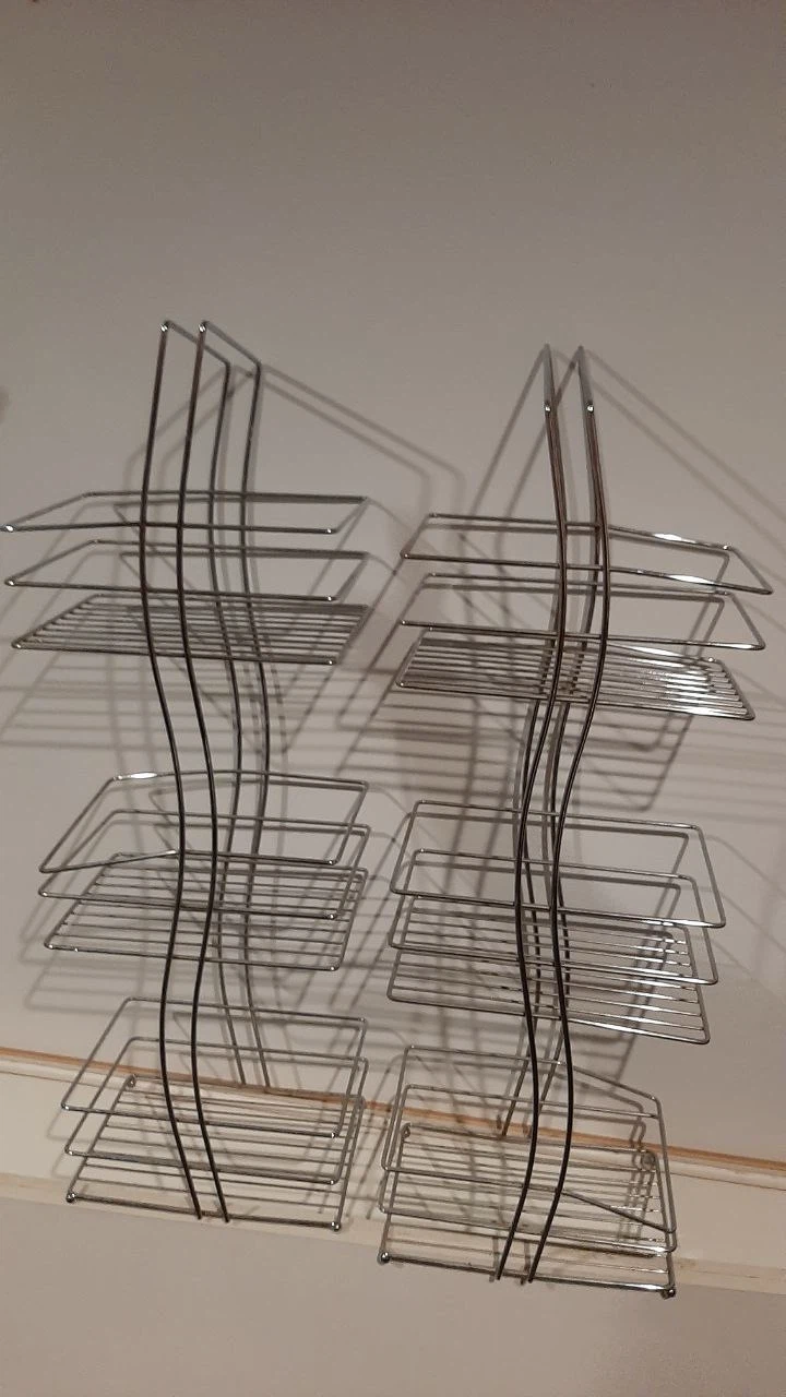 Chrome Wire Shelving Unit - photo 3