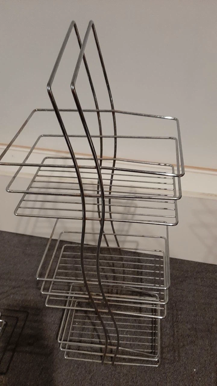 Chrome Wire Shelving Unit - photo 4