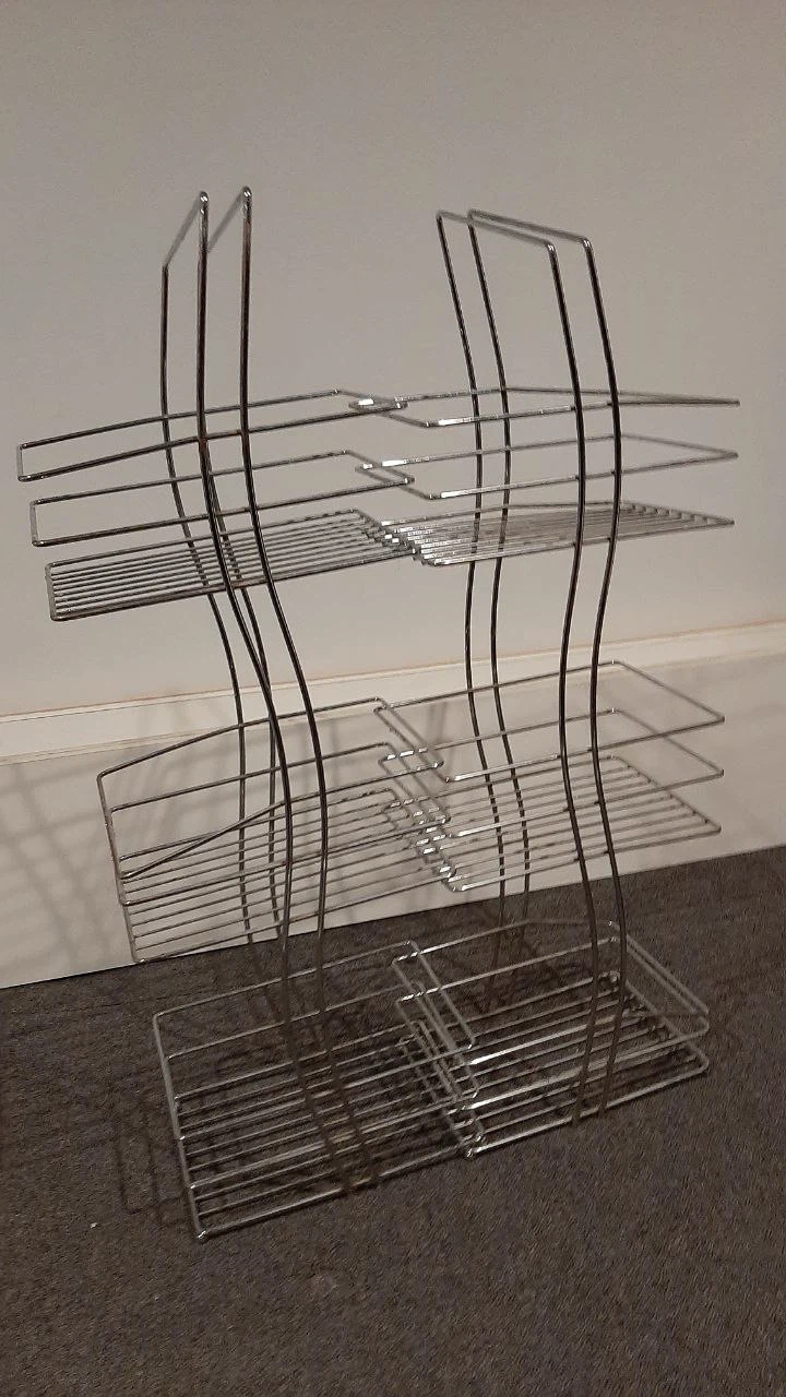 Chrome Wire Shelving Unit - photo 5