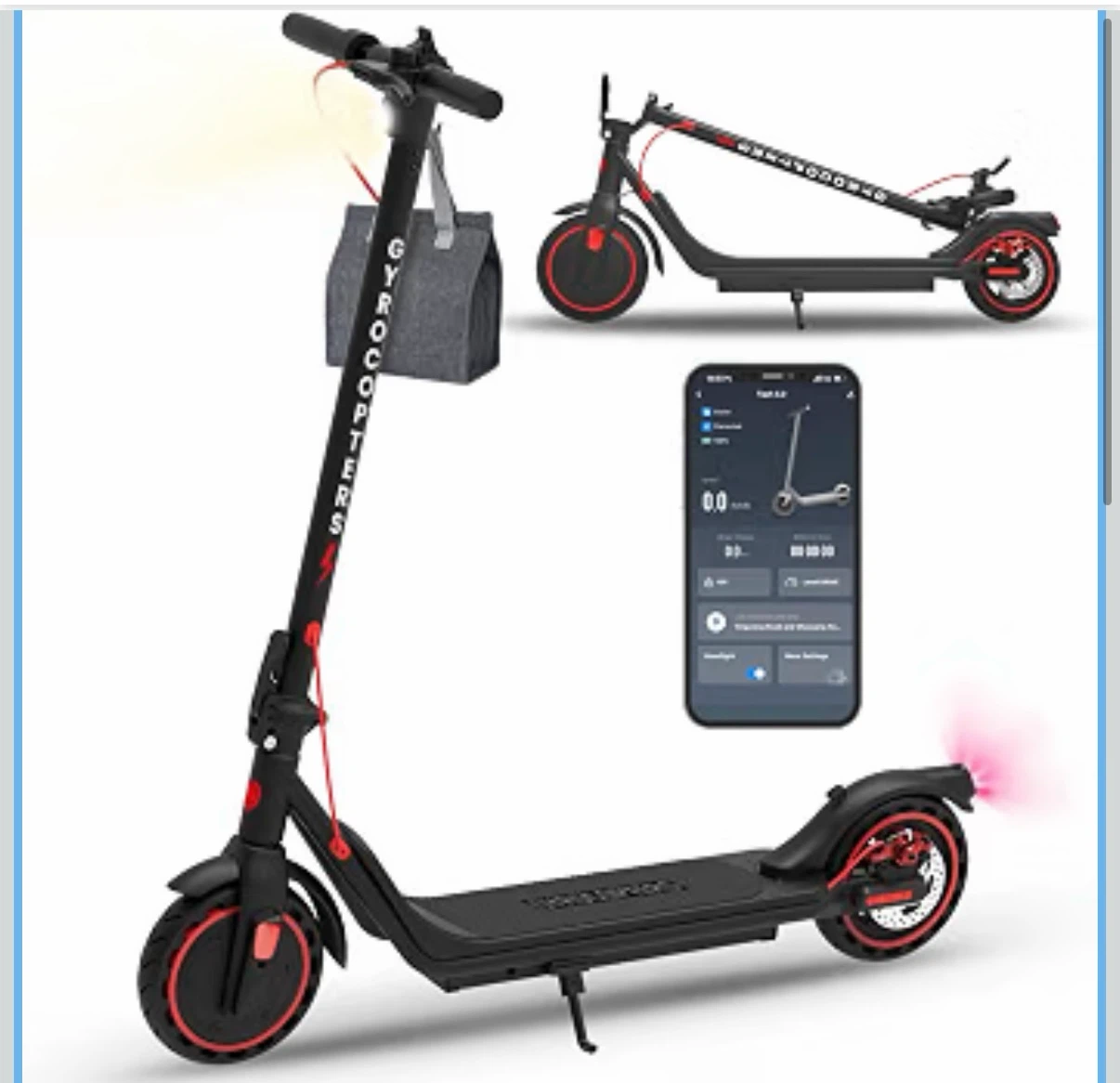 Two fully assembled e-scooter
