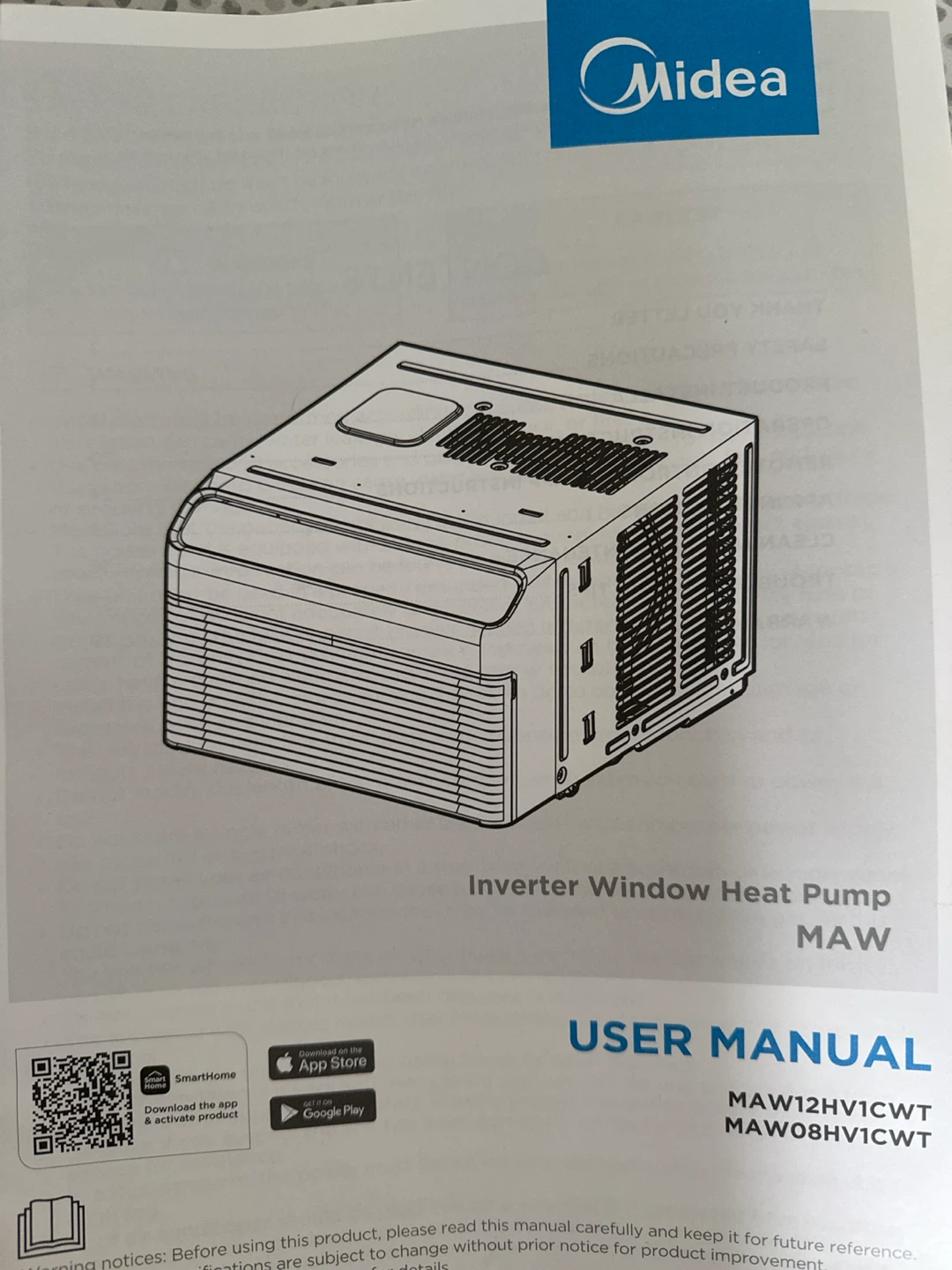 Midea 8,000 BTU Smart Inverter Window AC with Heat - photo 3