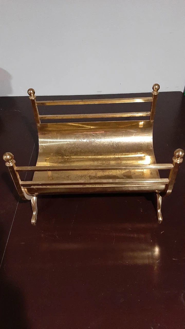 Brass Magazine Rack