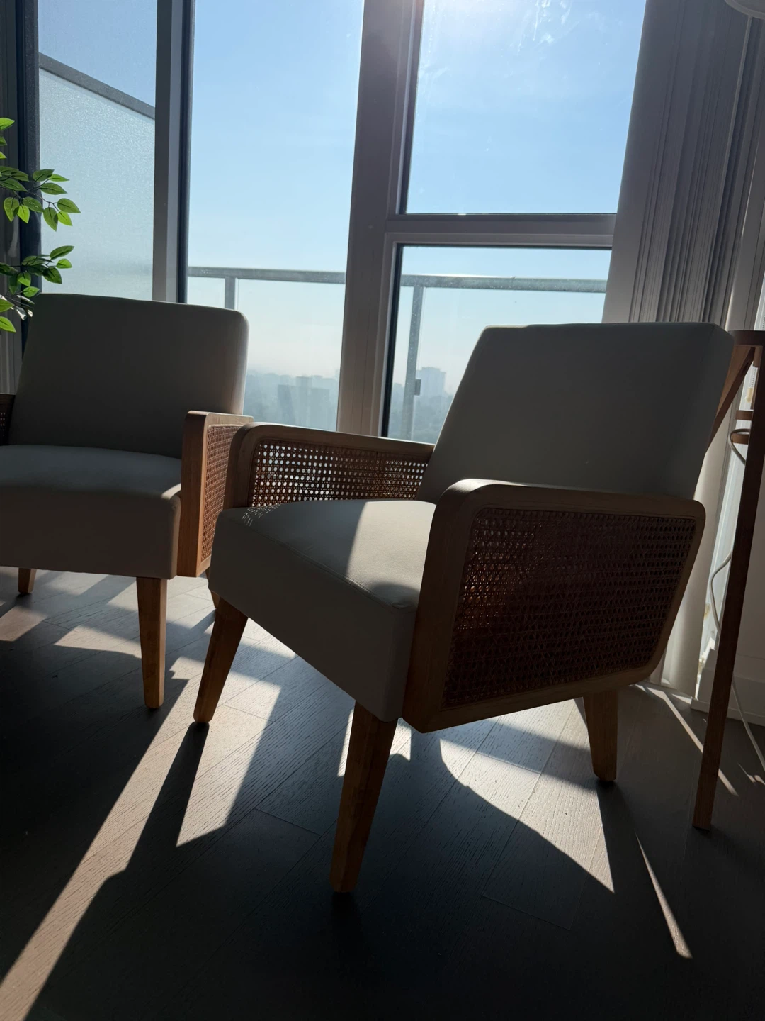 Two Mid-Century Style Accent Chairs - photo 2
