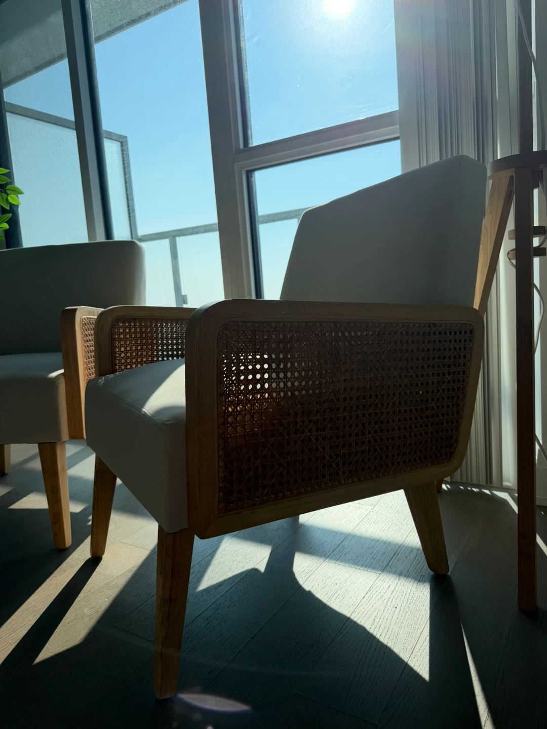 Two Mid-Century Style Accent Chairs - photo 3
