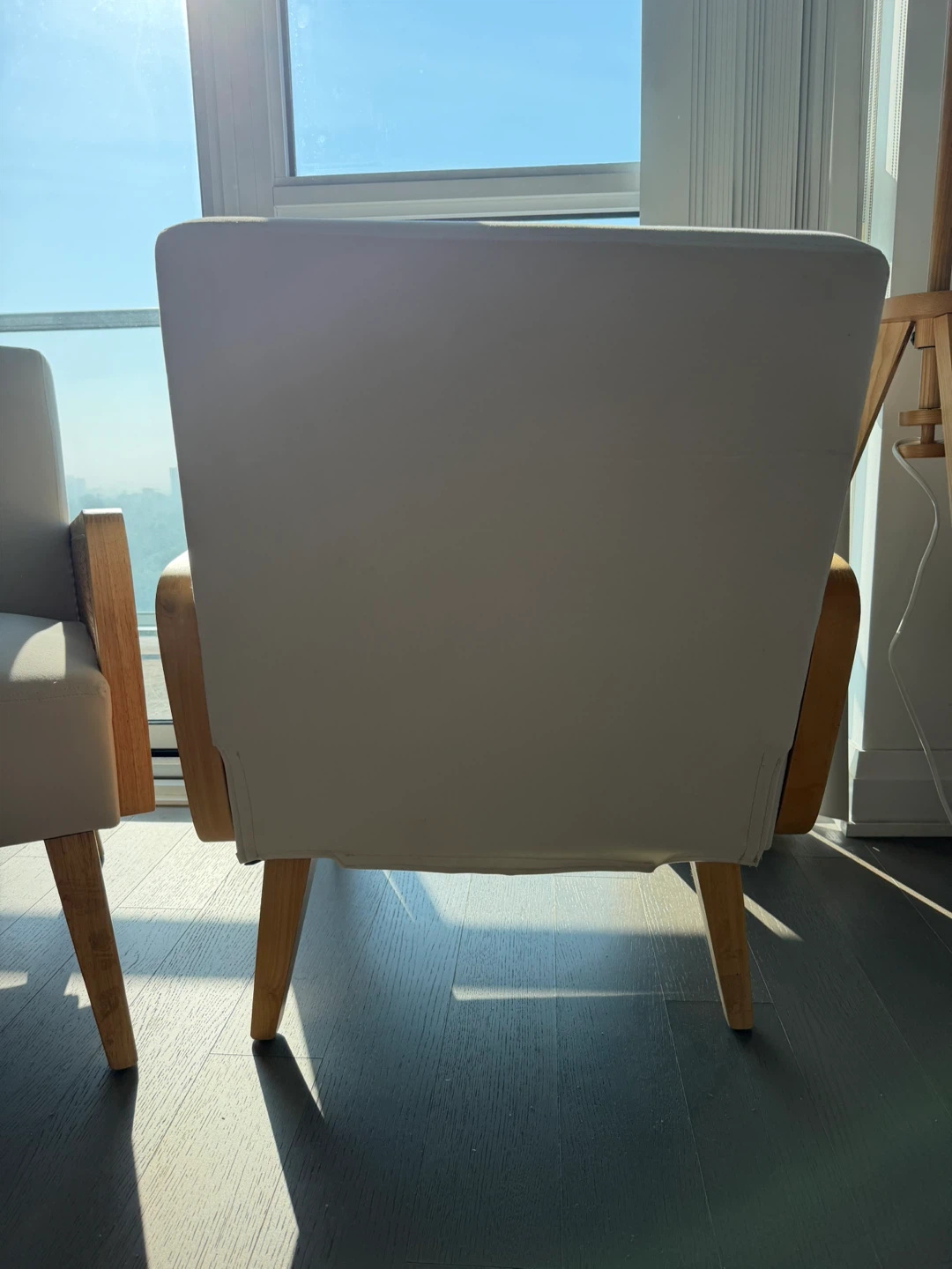 Two Mid-Century Style Accent Chairs - photo 4