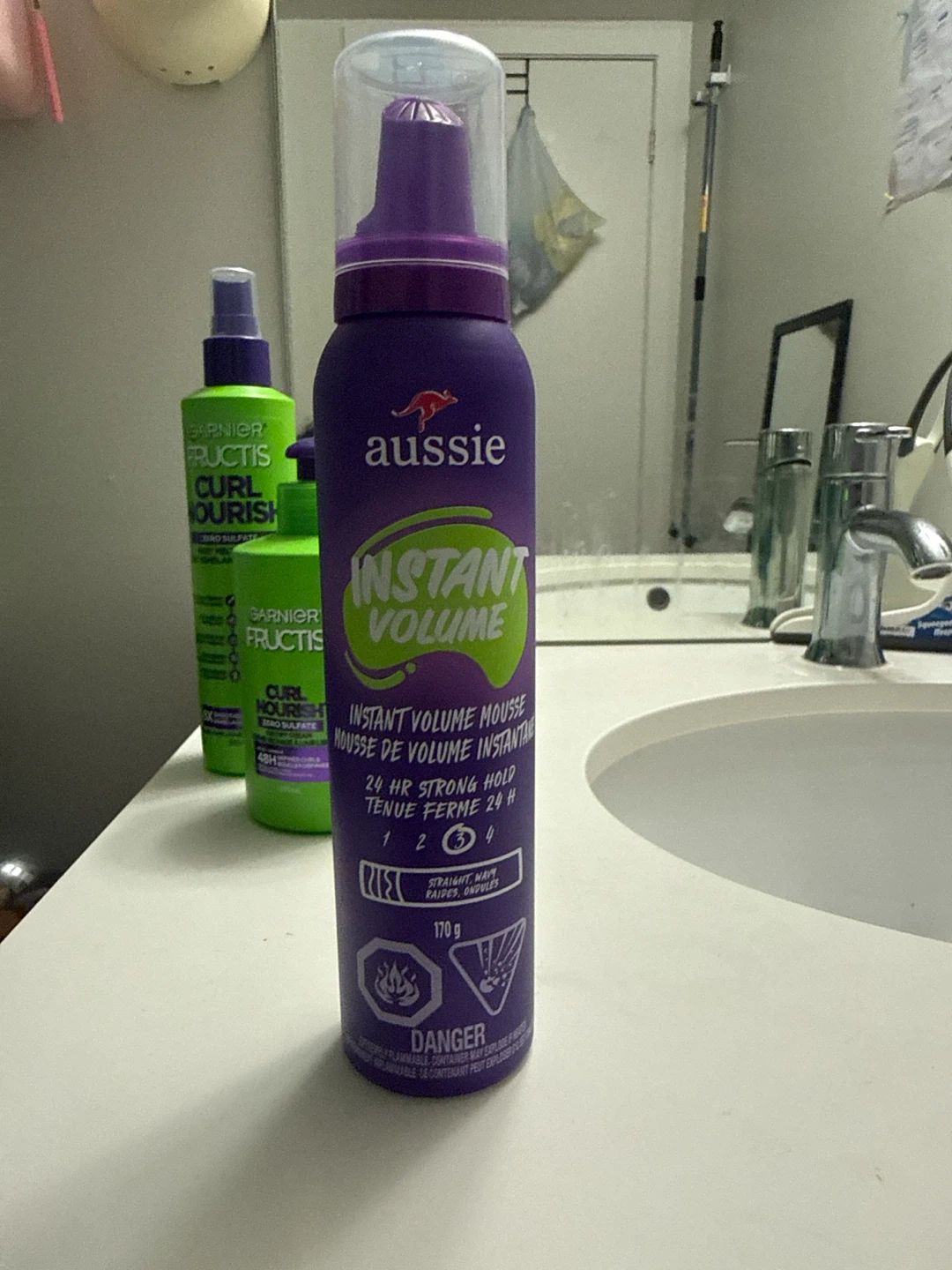 Aussie Instant Volume Mousse 170g