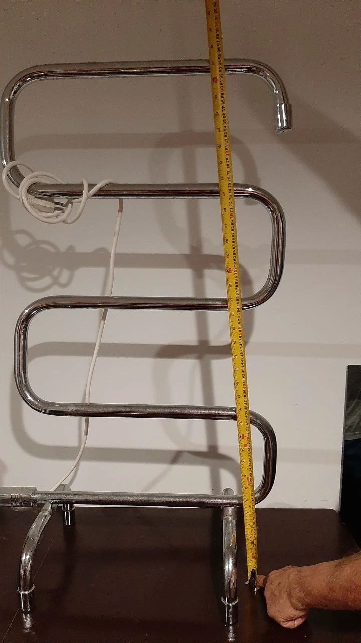 Chrome Electric Towel Warmer Rack