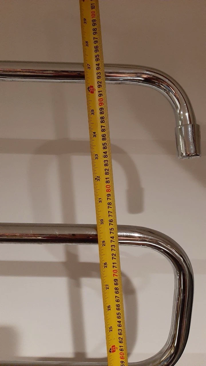 Chrome Electric Towel Warmer Rack - photo 3