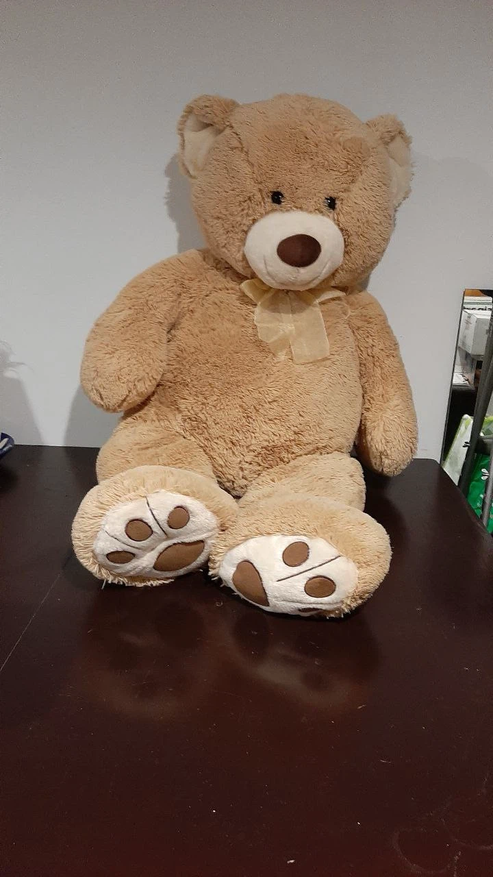 Large Brown Teddy Bear - photo 4