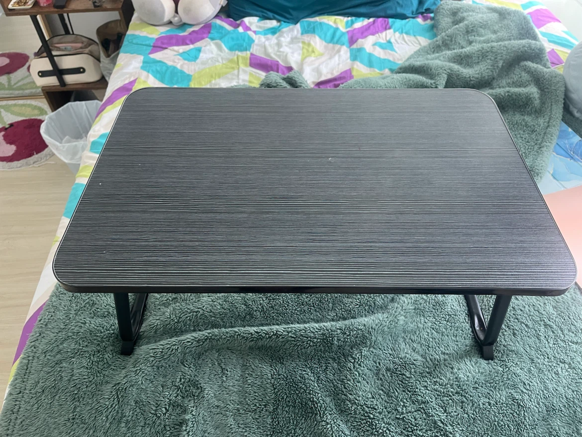 Black Foldable Laptop Desk