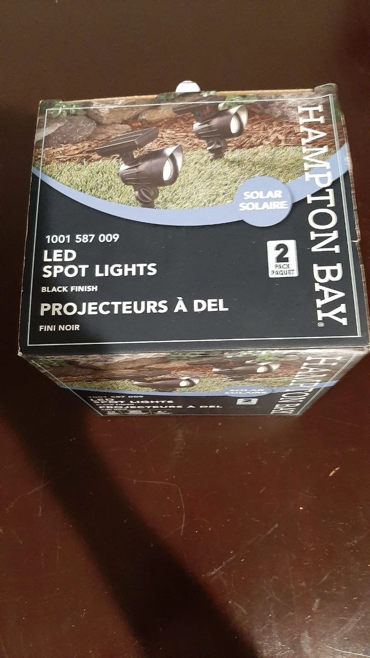 Hampton Bay LED Spot Lights - Black Finish (2 Pack) - photo 3