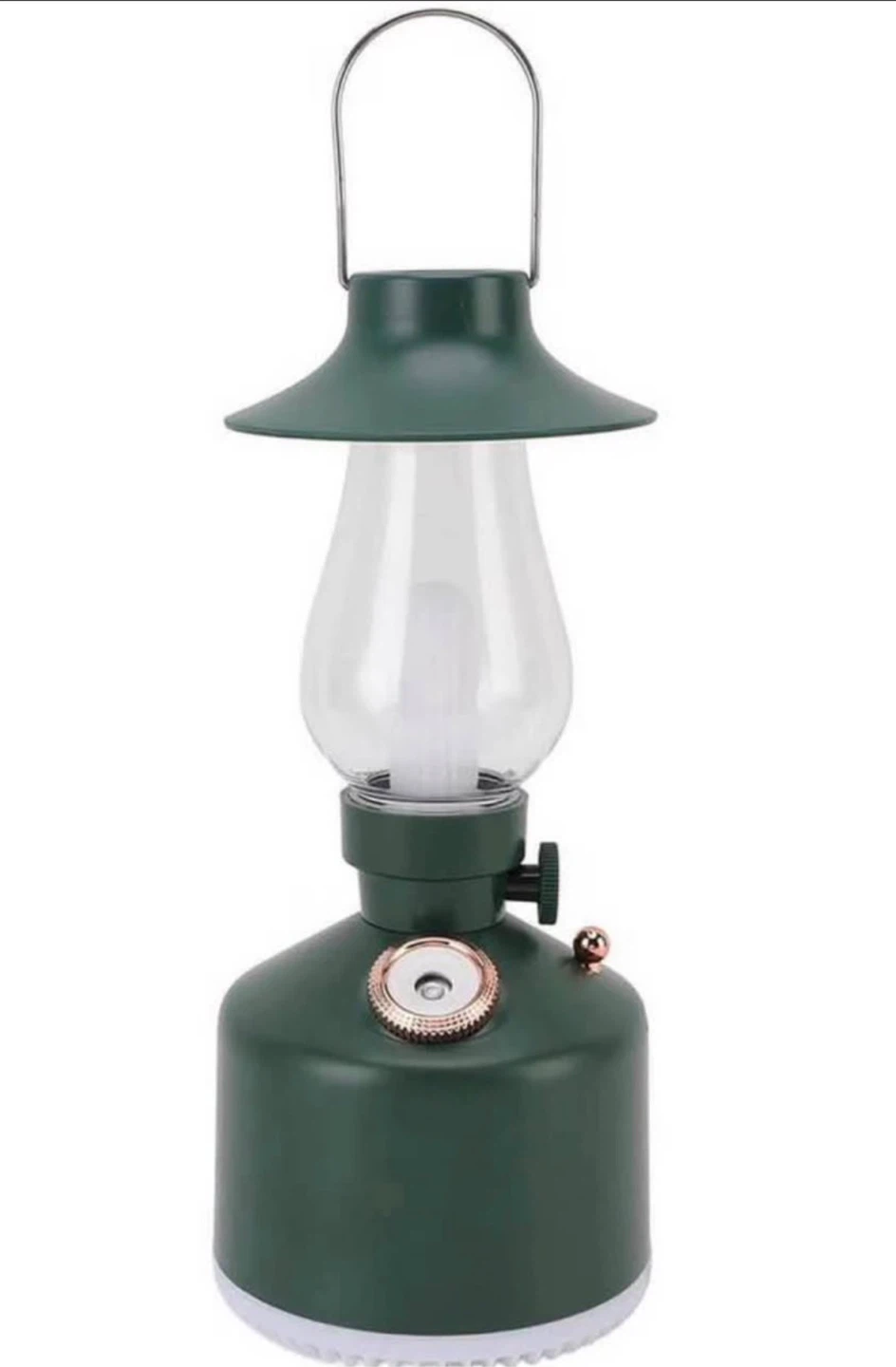 Cool Mist Humidifier Kerosene Lamp Retro Style (Green) Low Noise