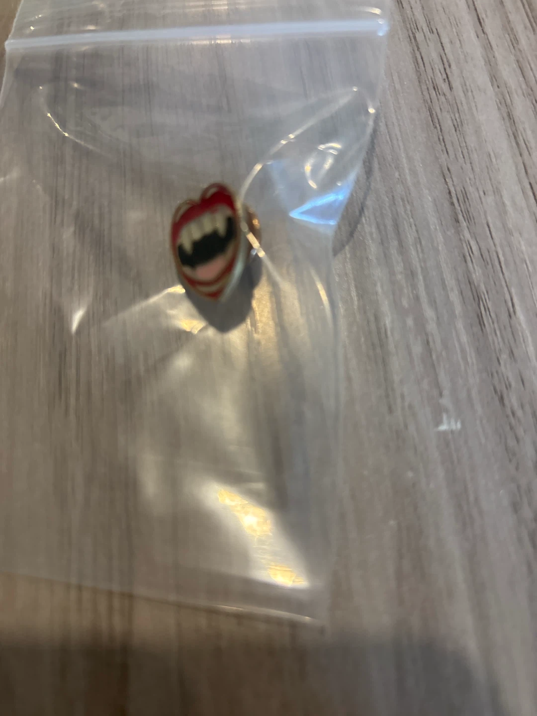 Vampire Heart Enamel Pin
