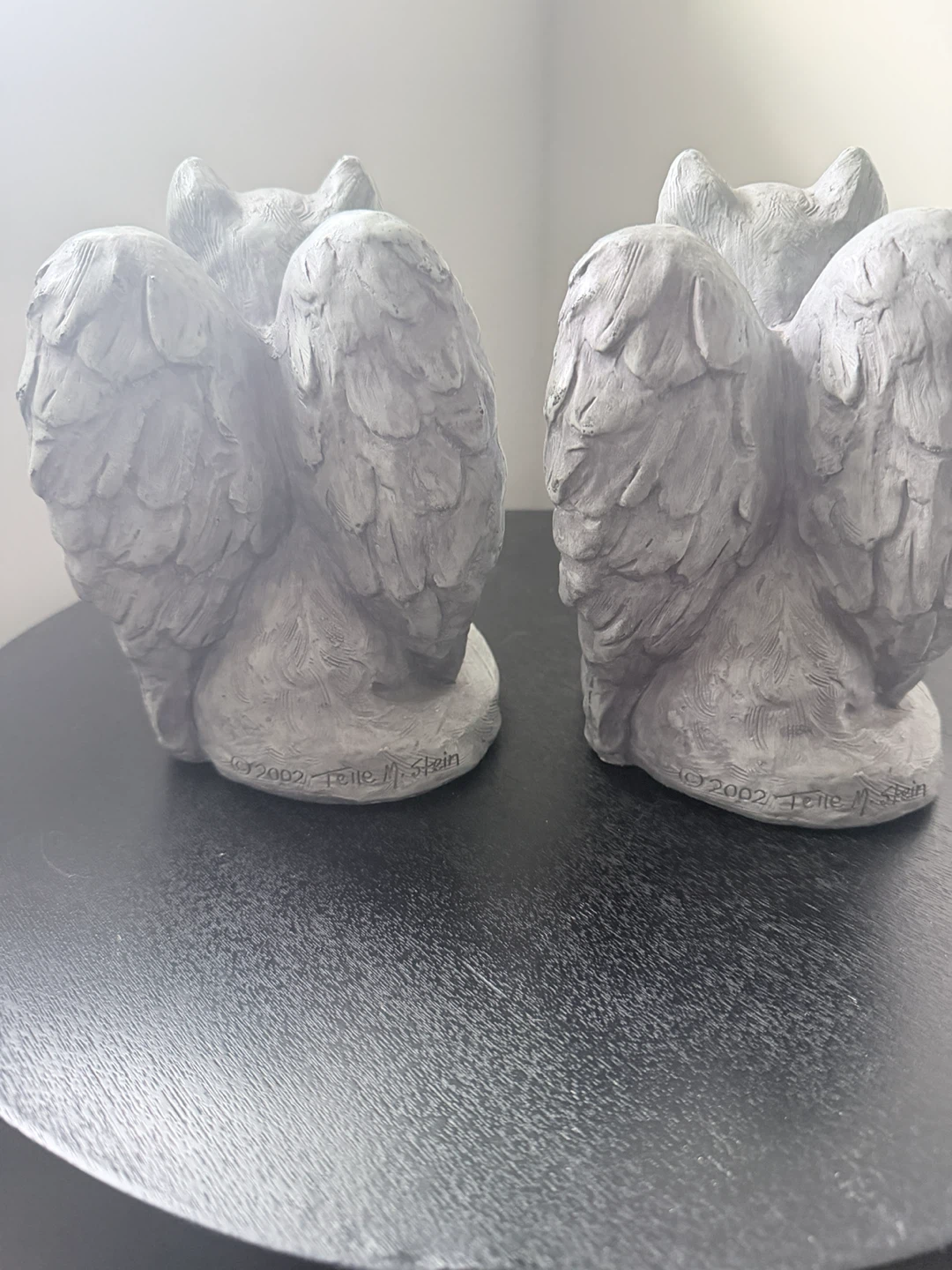 2002 Telle M. Stein Angel Cat Figurines - photo 3