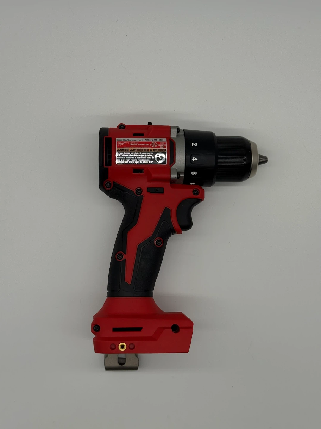 Milwaukee M18 Brushless Cordless 1/2 in. Compact Drill 3601-20 - photo 2