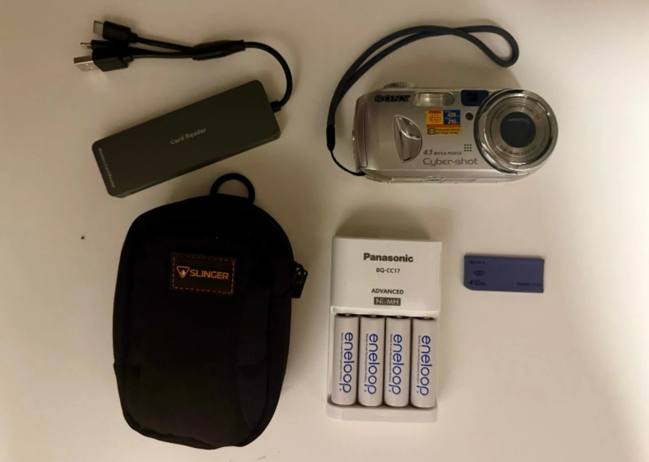 Sony Cyber-shot DSC-P73 – Complete Kit | Y2K Digicam