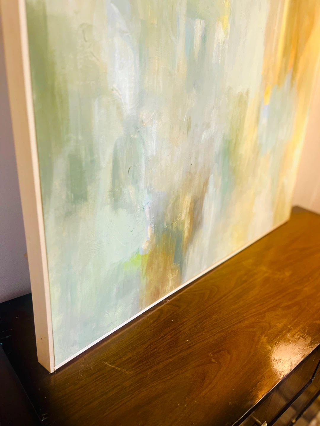 Original Art “Moss” 30x40” Framed - photo 3