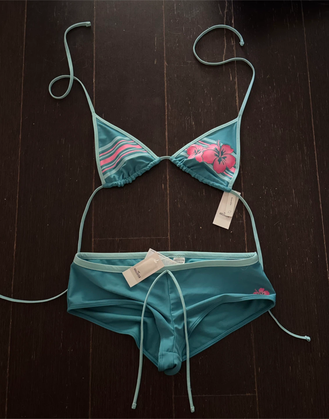 New Hollister Floral Graphic Swim Set With Tags - photo 2