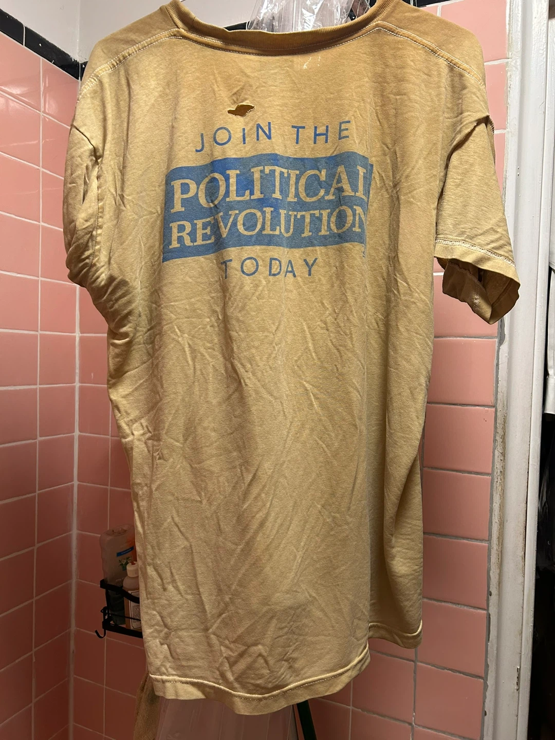 Vintage Bernie Sanders Political Revolution T-Shirt - photo 2