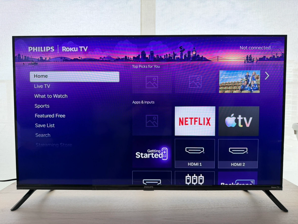 Philips Roku TV 40” MODEL NO.: 40PFL6543/F6 D